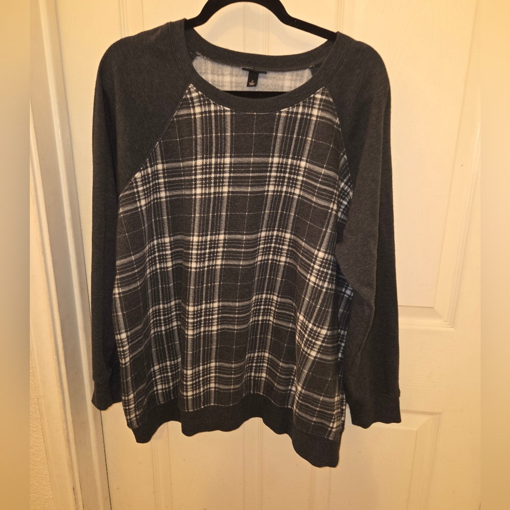 Torrid Plaid Long Sleeve Shirt
